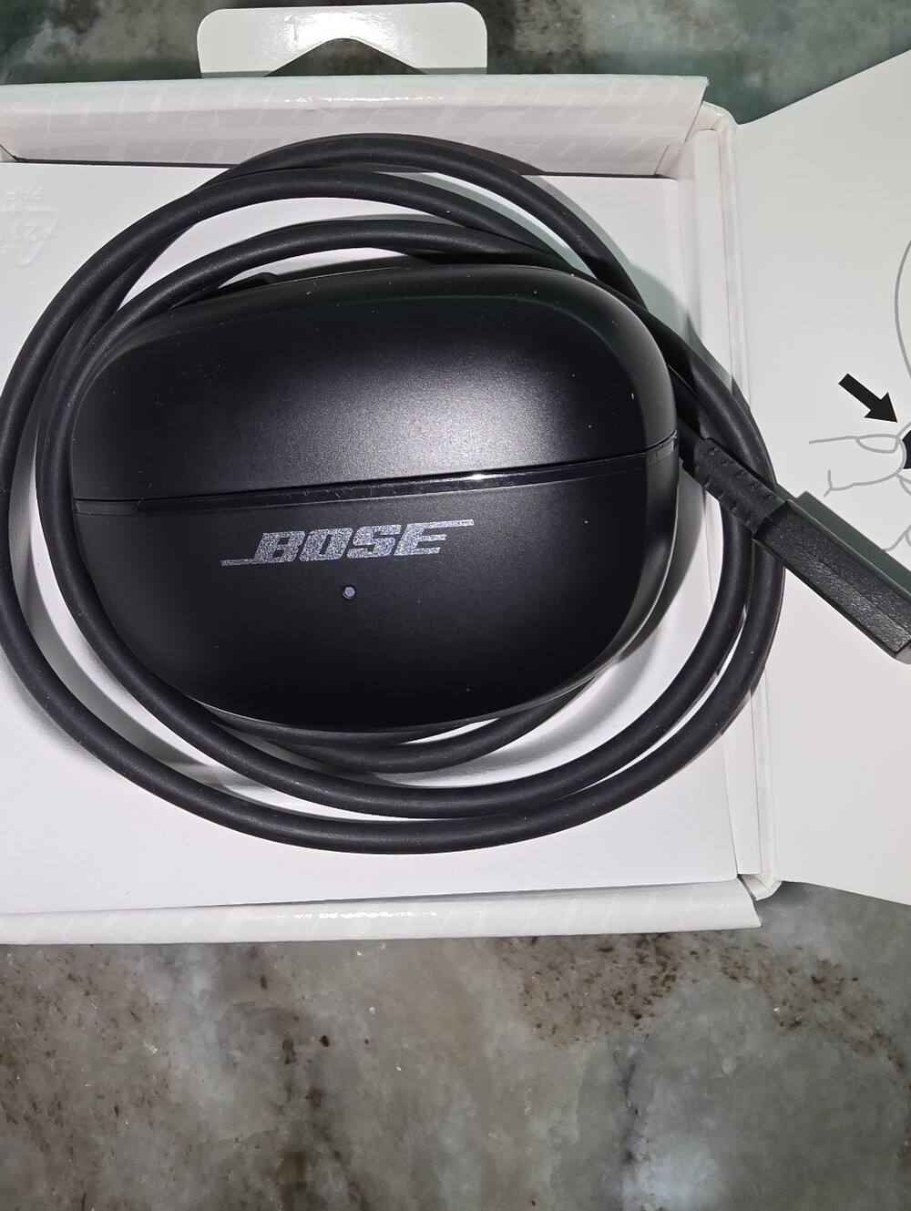 Bose Ultra Open Ear Buds. Black - Picture 4 of 7